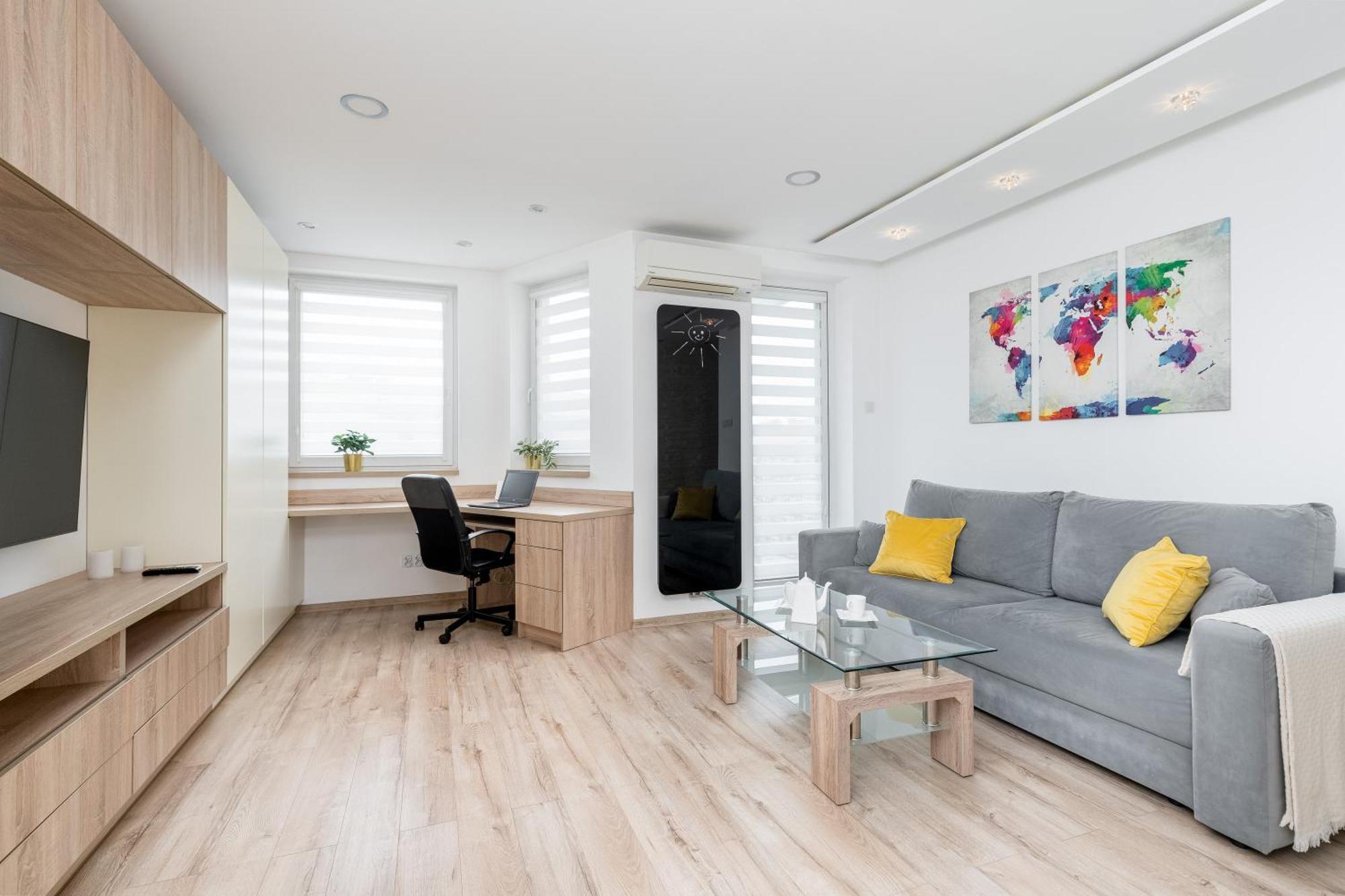 Sunny Kliny Apartment Krakau Buitenkant foto